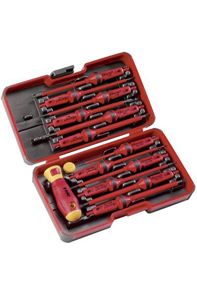 FELO VDE insulated screwdriver set, E-SMART, 14 pieces