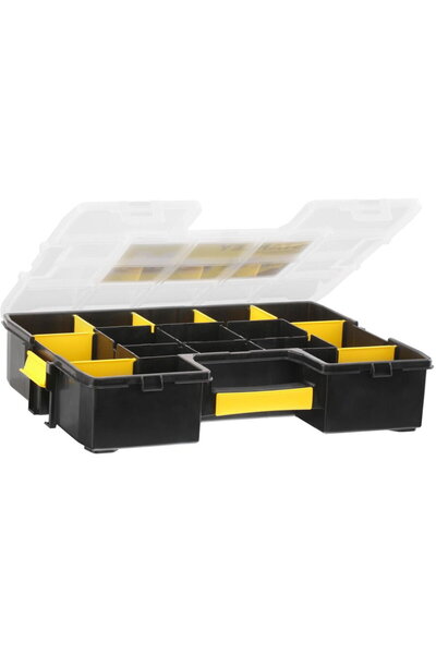 Stanley Stanley sortmaster organizer, tool box, 17 compartments, black-yellow