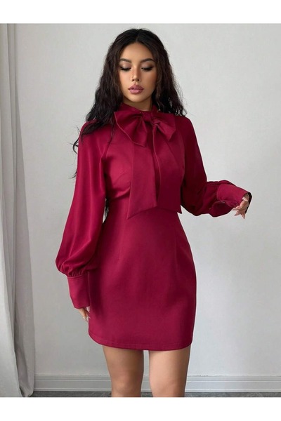 Iuliashop Short Dress Eveline Red