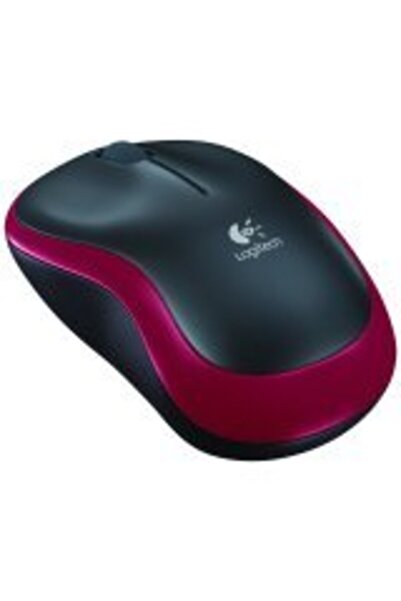 logitech MOUSE M185, FĂRĂ FIR, OPTIC, ROSU