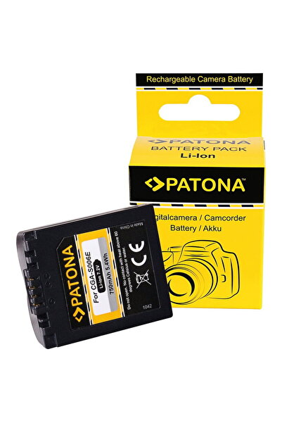 Patona Acumulator /Baterie pentru PANASONIC LUMIX DMC-FZ50, FZ7, FZ8 CGR-S006...