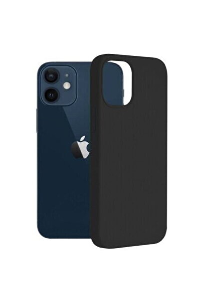 3MK Ματ Θήκη Σιλικόνης για iPhone 13 Μαύρο