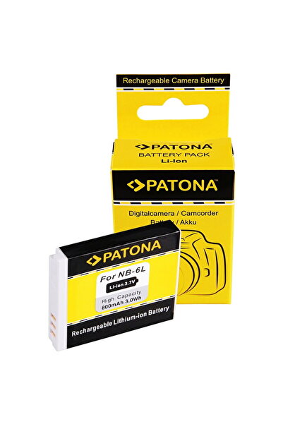 Patona Acumulator /Baterie pentru Canon Ixus 85 IS 85IS NB-6L NB6L PowerShot ...