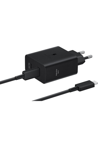 Samsung Încărcător rețea EP-T5020XBEGEU, Încărcător Super Rapid 50W, Adaptor ...