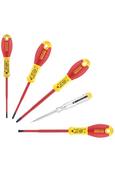Stanley XTHT0-62692, set of 5 insulated screwdrivers VDE PH, slim, blister