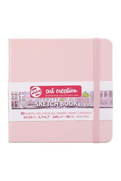 Talens Art Creation Sketch Book 12x12 cm Pastel Pink Eskiz Defteri 80 Yaprak ...