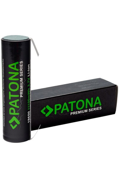 Patona Baterie Premium 18650 Cell Li-Ion 3.7V 3000mAh-6526