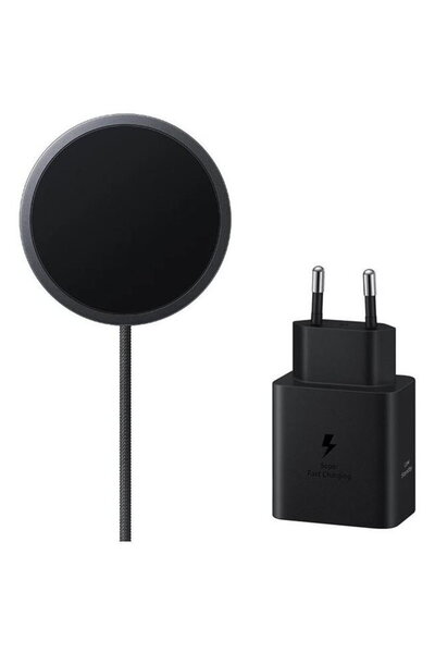 Samsung Incarcator Magnetic Wireless Samsung, rapid Qi2, 25W, cu incarcator r...