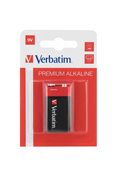 Verbatim BATERIE 9V (9V), alcalina, 1 buc., "49924"