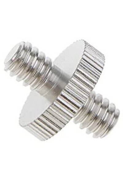 OEM 1/4 screw adapter on both ends male-male for photo accessories