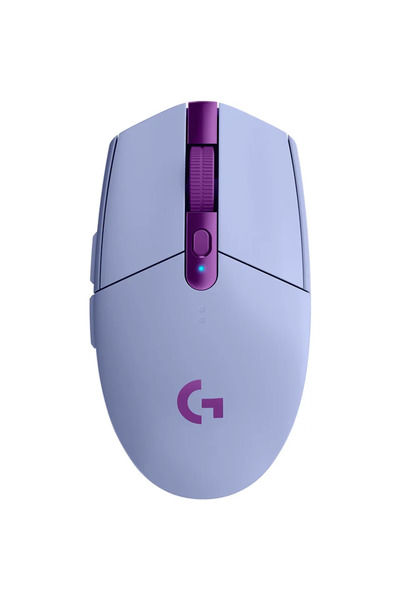 logitech Mouse gaming wireless G305 LightSpeed Hero 12K DPI, Lilac