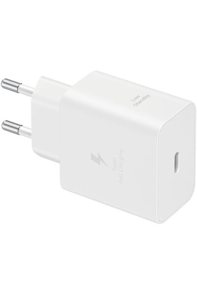 Samsung Incarcator retea EP-T4511NWEGEU, Super Fast Charger 45W, port USB Typ...