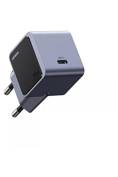 Ugreen Incarcator retea Nexode Air 30W, GaNInfinity, USB-C, Negru/Gri