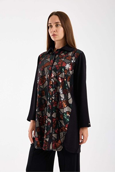 Invee قميص Pullupayet أسود