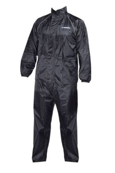 WMX Rain suit, jacket and pants, black, size 2XL