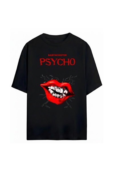 SVART WEAR BabyMonster K-Pop unisex majica prevelikog kroja od 100% pamuka