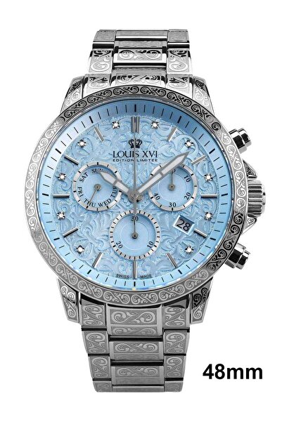 Louis XVI Mens Watch LXVI4023, Quartz, 48mm, 10ATM