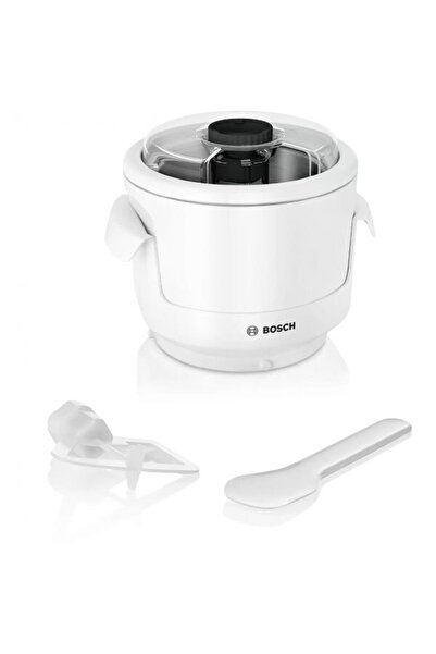 Bosch MUZ9EB1 Ice Cream Machine, Double-walled insulated housing, Produces ho...