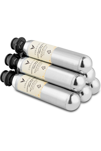 Coravin Set 6 capsule argon Pure Sparkling, pentru sistemele