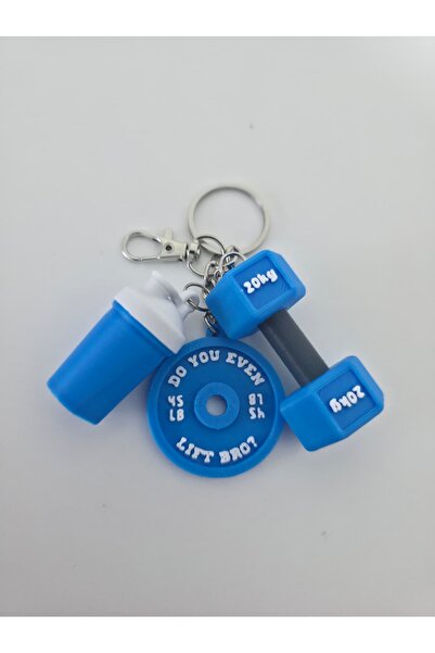 Orvia Life Sports Gym Keychain, Bag Charm Ornament Fitness