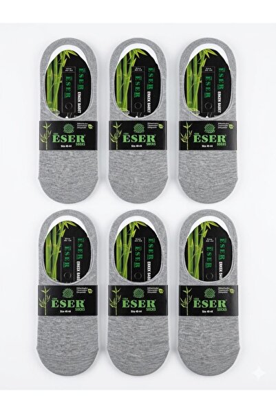 Eser Çorap Eser Men's Bamboo Ballerina Socks 6-Pack (Size 40-44)