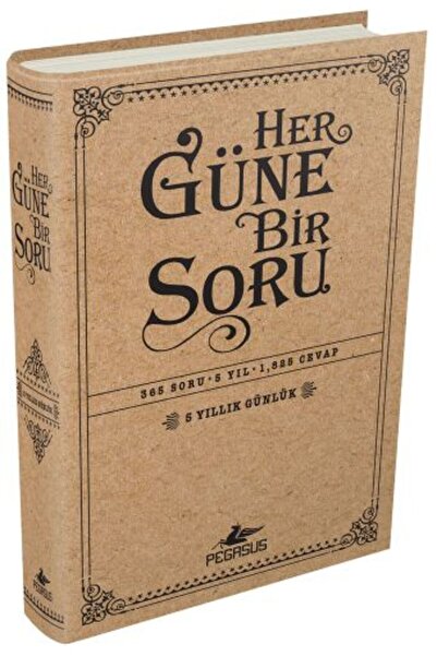 Pegasus Yayınları Her Güne Bir Soru: 5 Yıllık Günlük