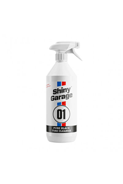 Shiny Garage Καθαρό Μαύρο Διάλυμα Καθαρισμού Ελαστικών, 1L