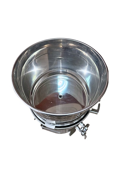 Destilatori Pasteurizator sucuri Inox 40L, bain-marie cu serpentina, Toscana Inox Italia