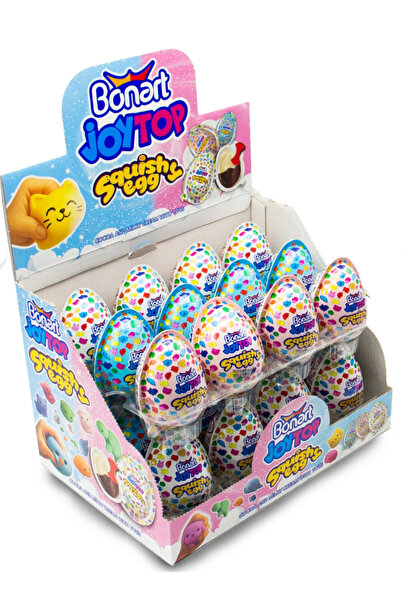 Bonart Squıshy Oyuncaklı Yumurta 20 G ( 3 Adet )