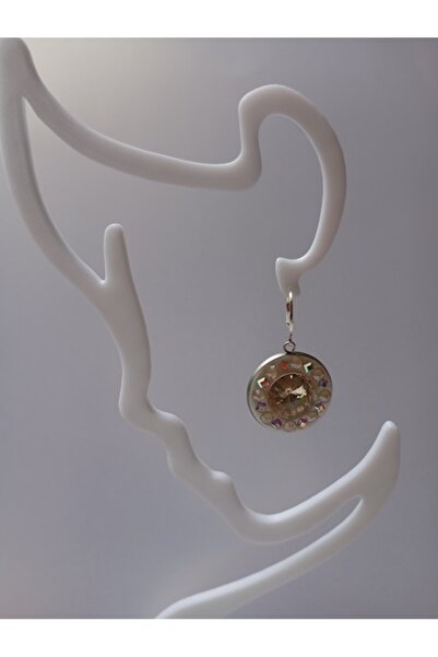 OEM Earrings with Preciosa Crystals and Silver-Plated Hooks