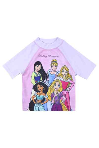 DİSNEY PRİNCESS Tricou pentru copii cu protecție UV 50 Prințese Disney, Roz