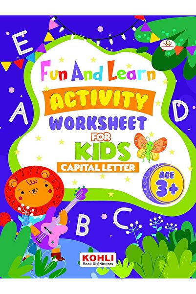 PHINDBOOKS Fun And Learn Activity Worksheet For Kids Capital Letter