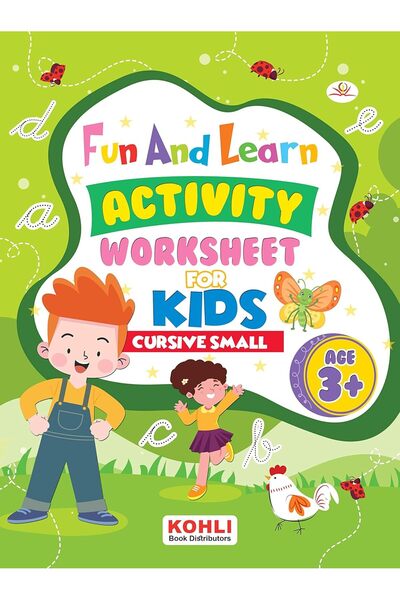 PHINDBOOKS Fun And Learn Activity Worksheet For Kids Cursive Small Letter