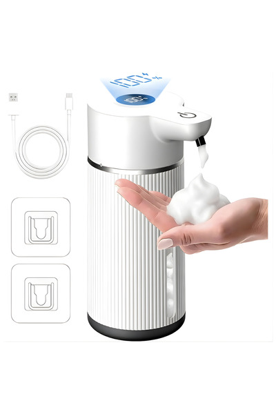 LUVLU LUVLU automatic foam soap dispenser, touchless smart sensor, 4 dosage l...