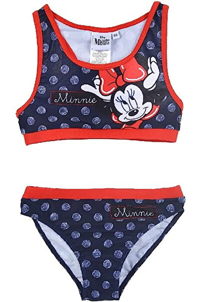 Minnie Mouse Costum de baie din două piese cu fundă