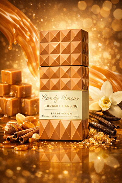 Montage Brands Parfum dulce pentru femei Candy Amour Caramel Darling, 100 ml