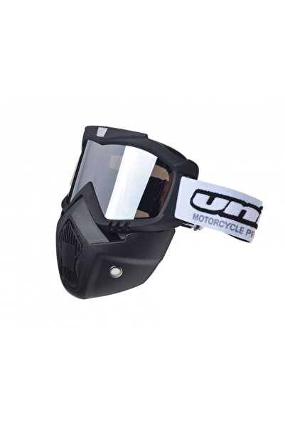Unit Ochelari motocross/atv/enduro Unit, model masca, culoare rama negru, len...