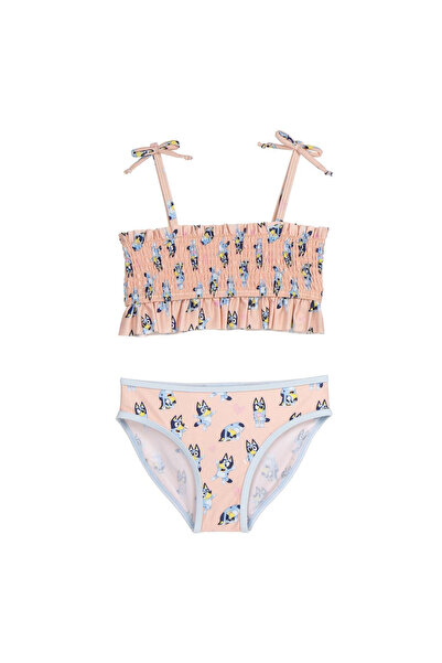 bluey Μαγιό δύο τεμαχίων με φιόγκους ροζ