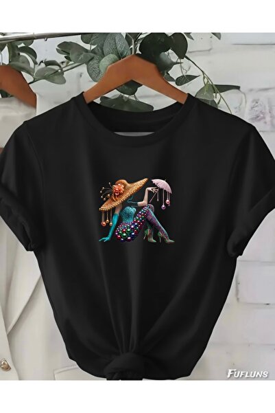 FUFLUNS ΓΥΝΑΙΚΕΙΟ ΤΣΕΤΣΕΤΡΟΥΑΝΤ ΜΠΛΟΥΖΑΚΙ ΜΕ ΣΤΑΜΠΑ, ΥΠΕΡΜΕΓΕΘΕΣ, ΜΕ ΣΧΕΔΙΑ Κ...