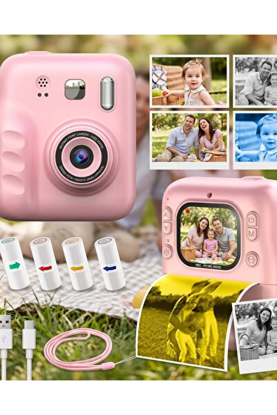 Epilons Children's Digital Camera with Instant Print and Hd Video Recording F...