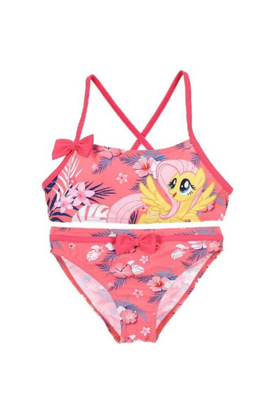MY LITTLE PONY Costum de baie din două piese cu flori