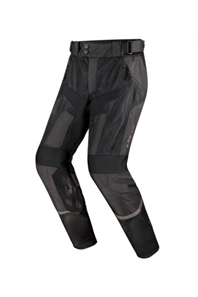 LS2 Men's textile motorcycle pants, Como Air, black/gray, size L