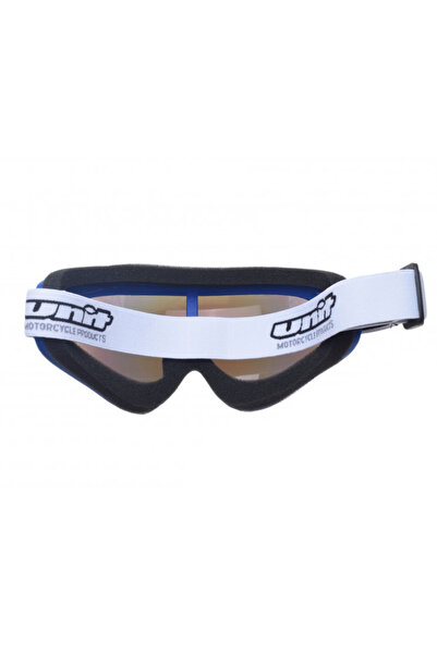 Unit Ochelari copii motocross/atv/enduro Unit, culoare rama albastru, lentila transparenta
