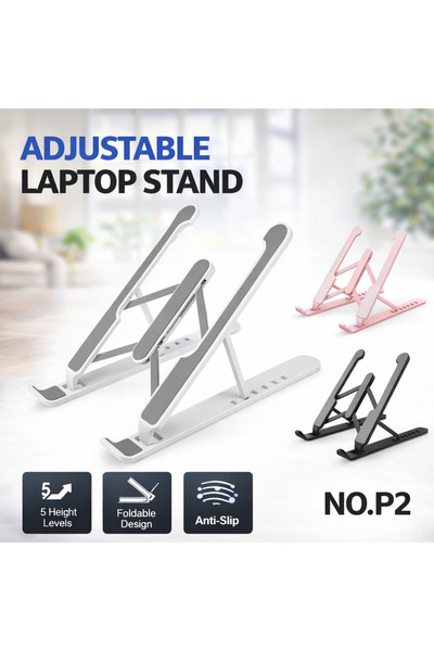OEM Adjustable Foldable Phone and Tablet Holder – Non-Slip Portable Stand