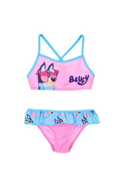 bluey Costum de baie de vară din două piese, roz
