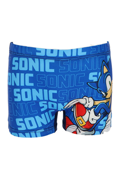 Sonic Boys' Swim Boxer Briefs Blue