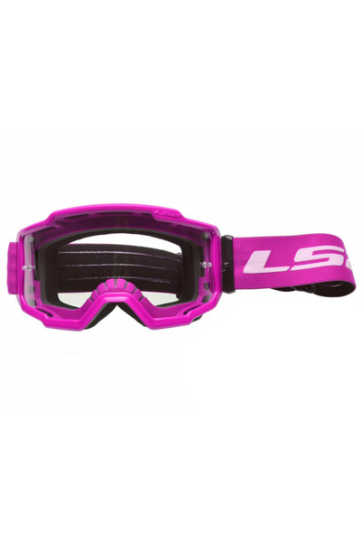 LS2 Ochelari cross/enduro/atv LS2, lentila transparenta, culoare roz