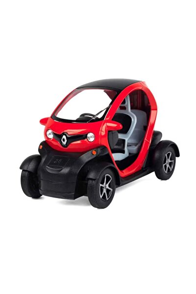 KinsFun سيارة لعبة معدنية مصبوبة بمقياس 1:18 من طراز رينو تويزي تعمل بالسحب ل...
