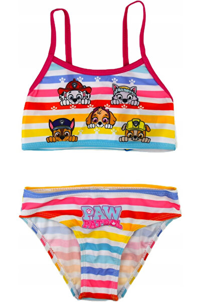 PAW PATROL Costum de baie din două piese pentru fete, multicolor