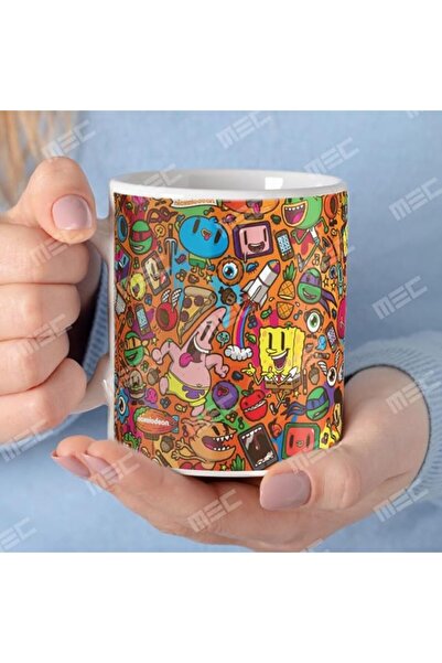 MECKSA New White Glossy Coffee/Tea Cup with Initials